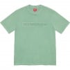 Supreme Embossed Vines S S Top (FW21) - Sage