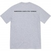 Supreme America Eats Its Young Tee (FW21) - Heather Grey