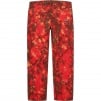 Supreme Regular Jean (FW21) - Bleached Red