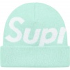 Supreme Big Logo Beanie (FW21) - Turquoise