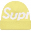 Supreme Big Logo Beanie (FW21) - Yellow