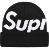 Supreme Big Logo Beanie (FW21) - Black