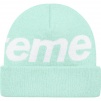 Supreme Big Logo Beanie (FW21) - Turquoise