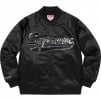 Supreme Supreme Mitchell & Ness Sequin Logo Varsity Jacket (FW21) - Black