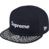 Supreme Undisputed Box Logo New Era (FW21) - Navy