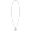 Supreme Supreme Tiffany & Co. Return to Tiffany Oval Tag Pearl Necklace (FW21) - Pearl