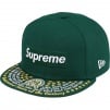 Supreme Undisputed Box Logo New Era (FW21) - Dark Green