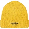 Supreme Rainbow Speckle Beanie (FW21) - Yellow