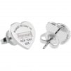 Supreme Supreme Tiffany & Co. Return to Tiffany Heart Tag Stud Earrings (Set of 2) (FW21) - Silver