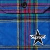 Supreme Quilted Plaid Flannel Shirt (FW21) - Dusty Royal