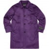 Supreme Alpaca Overcoat (FW21) - Purple