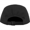 Supreme Top Zip Camp Cap (FW21) - Black
