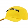 Supreme Top Zip Camp Cap (FW21) - Yellow