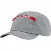 Supreme Top Zip Camp Cap (FW21) - Grey