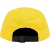 Supreme Top Zip Camp Cap (FW21) - Yellow