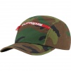 Supreme Top Zip Camp Cap (FW21) - Woodland Camo