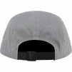 Supreme Top Zip Camp Cap (FW21) - Grey