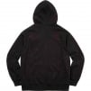 Supreme Rhinestone Zip Up Hooded Sweatshirt (SS22) - Black