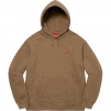 Supreme Small Box Hooded Sweatshirt (SS22) - Olive Brown