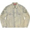 Supreme Inset Logo Denim Trucker Jacket (SS22) - Dirty