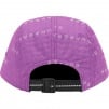 Supreme Stitch Jacquard Camp Cap (SS22) - Purple