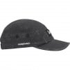 Supreme Coated Cordura Camp Cap (SS22) - Black