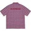 Supreme Plaid S S Shirt (SS22) - Red