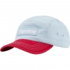 Supreme 2-Tone Twill Camp Cap (SS22) - Light Blue