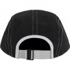 Supreme 2-Tone Twill Camp Cap (SS22) - Black