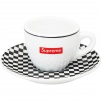 Supreme Supreme IPA Porcellane Aosta Espresso Set (Set of 2) (SS22) - Black