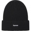 Supreme Overdyed Beanie (SS22) - Black