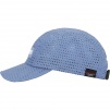 Supreme Perforated Camp Cap (SS22) - Slate
