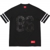 Supreme Faux Croc Football Jersey (SS22) - Black
