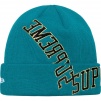 Supreme New Era Multi Arc Beanie (SS22) - Teal