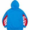 Supreme Cropped Panels Hooded Sweatshirt (SS22) - Bright Blue
