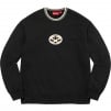 Supreme Double S Crewneck (SS22) - Black