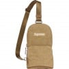 Supreme Fat Tip Jacquard Denim Sling Bag (SS22) - Olive