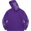 Supreme State Hooded Sweatshirt (FW22) - Purple