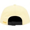 Supreme Brushed Cordura Small Box 6-Panel (FW22) - Pale Yellow