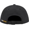 Supreme Brushed Cordura Small Box 6-Panel (FW22) - Black