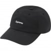 Supreme Brushed Cordura Small Box 6-Panel (FW22) - Black