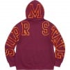 Supreme State Hooded Sweatshirt (FW22) - Burgundy