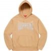 Supreme Rhinestone Shadow Hooded Sweatshirt (FW22) - Dark Tan
