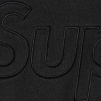 Supreme Washed Half Zip Pullover (FW22) - Black