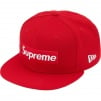 Supreme Money Box Logo New Era (FW22) - Red