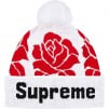 Supreme Rose Beanie (FW22) - White