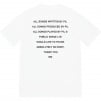 Supreme PiL Tee (FW22) - White