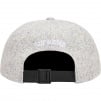 Supreme Waxed Wool 6-Panel (FW22) - Grey