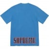 Supreme Contrast Appliqué S S Top (FW22) - Light Blue