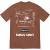 Supreme Milford Graves Tee (FW22) - Brown
